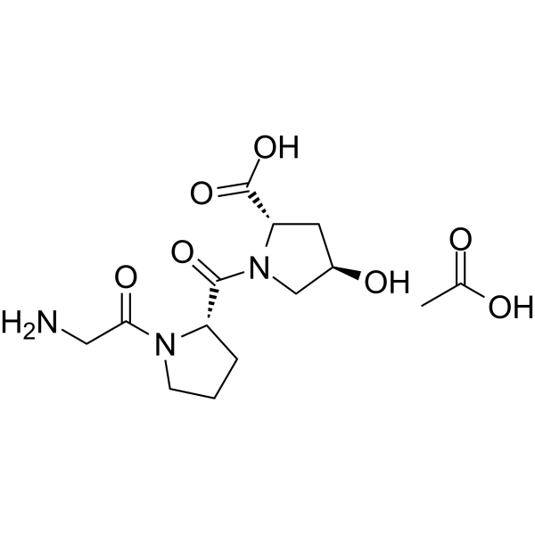 H-Gly-Pro-Hyp-OH acetate 103192-50-3